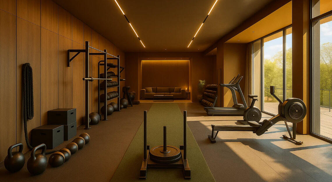 Train solo. Never wait. No noise.